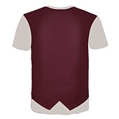 abordables Camisetas de Navidad para Niños-Día del Niño Chico 3D 3D Camiseta Manga Corta Impresión 3D Verano Activo Ropa de calle Niños Bebé