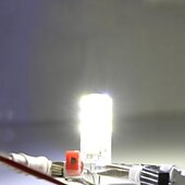 お買い得  LEDバイピンライト-1pc 1.5 ワット g4 t3 風景 LED jc バイピン電球 24 LED 2835 smd 15 ワットハロゲン交換 360 ビーム角シャンデリア ac12v