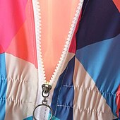 tanie Dziecięce kurtki na zewnątrz-Dla dziewczynek 3D Motyl Trenczy Płaszcz Długi rękaw Jesień Zima Śłodkie Sportowy Dzieci 2-6 lata Urlop Ulica Regularny