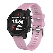 tanie Opaski do zegarków Garmin-Pasek do zegarka na Garmin Forerunner 55 245 645 Music Venu 2 Plus / Sq / Sq Muzyka Vivomove 3 HR Luxe Style Sport Podejście S42 / S40 / S12 Venu Silikon Zastąpienie Pasek 20mm Regulowany Oddychający