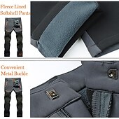 olcso Alsók-Női Planinarske hlače Fleece bélelt nadrág Télikabát Softshell nadrág Divat Tavasz Ősz Tél Külső Szigetelt Melegen tartani Gyapjú bélés Vízálló Nadrágok Alsók Rugalmas derék Cipzáras zseb Katonai