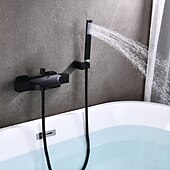 olcso Csaptelepek fürdőkádhoz-kád csaptelep - modern galvanizált falra szerelhető kerámia szelepes kád zuhanycsapok