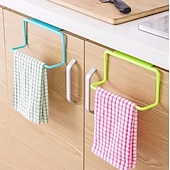 economico Stoccaggio cucina-organizer da cucina portasciugamani appendiabiti da bagno portaoggetti portatile ripiano appendiabiti per accessori da cucina