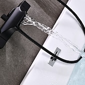 olcso Csaptelepek fürdőkádhoz-kád csaptelep - modern galvanizált falra szerelhető kerámia szelepes kád zuhanycsapok