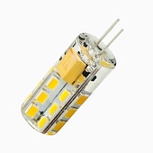 お買い得  LEDバイピンライト-1pc 1.5 ワット g4 t3 風景 LED jc バイピン電球 24 LED 2835 smd 15 ワットハロゲン交換 360 ビーム角シャンデリア ac12v