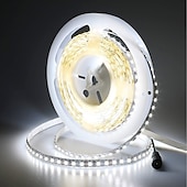 economico Strisce luminose a spina-luce di striscia principale 10m 32,8 ft 24v kit di luci di striscia led di fascia alta ad alta densità 1200 led 2835 smd led 72w cri 80 dc24v luci a nastro led per sotto il progetto di illuminazione