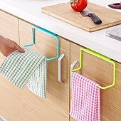 economico Stoccaggio cucina-organizer da cucina portasciugamani appendiabiti da bagno portaoggetti portatile ripiano appendiabiti per accessori da cucina