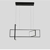 abordables Lámparas de araña-luz colgante led 80 cm formas geométricas candelabro de un solo diseño aluminio estilo formal estilo moderno elegantes acabados pintados led moderno 220-240v
