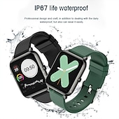 preiswerte Smartwatch-P22 Smartwatch 1.3 Zoll Smartwatch Fitnessuhr Bluetooth Schrittzähler Fitness Tracker AktivitätenTracker Kompatibel mit Android iOS Damen Herren Langer Standby Kamera Kontrolle Anti-verloren IP 67