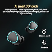 cheap TWS True Wireless Headphones-M22 True Wireless Headphones TWS Earbuds Bluetooth5.0 Ergonomic Design Stereo Deep Bass for Apple Samsung Huawei Xiaomi MI  Everyday Use Traveling Outdoor Mobile Phone