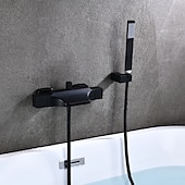 olcso Csaptelepek fürdőkádhoz-kád csaptelep - modern galvanizált falra szerelhető kerámia szelepes kád zuhanycsapok