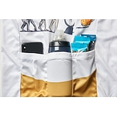 Χαμηλού Κόστους Ανδρικές φανέλες-Ανδρικά Φανέλα ποδηλασίας Με Μοτίβο Αστείος Εξέλιξη Κοντομάνικο Ποδήλατο Αθλητική μπλούζα Μπολύζες με 3 πίσω τσέπες Ποδηλασία Βουνού Ποδηλασία Δρόμου