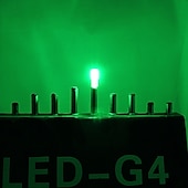 cheap LED Bi-pin Lights-1Pc 1W G4 T3 Landscape LED JC Bi-pin Light Bulb 24 LEDs 3014 SMD 10W Halogen Replacement 360 Beam Angle Chandelier DC12V