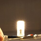 お買い得  LEDバイピンライト-1pc 1.5 ワット g4 t3 風景 LED jc バイピン電球 24 LED 2835 smd 15 ワットハロゲン交換 360 ビーム角シャンデリア ac12v