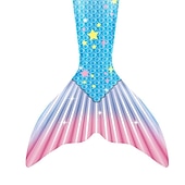 abordables Maillot de bain sirène-Enfants Fille One Piece Maillots de bain sirène Maillot de Bain Plage Le Jour des enfants Géométrique Maillots de bain 4-12 ans Eté Bleu Fuchsia