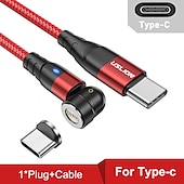 お買い得  スマホケーブル-マルチ充電ケーブル 60W 3.3フィート 6.6フィート USBCからLightning/マイクロ/USBC 3 A 急速充電 ナイロン編組 耐久 磁石バックル 用途 サムスン Xiaomi Huawei 携帯電話アクセサリー