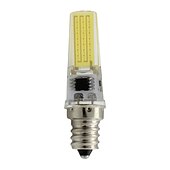 זול נורות כדוריות לד-נורת e12 ac/dc עמעום 110v 220v 2508 cob נורות לד מחליפות נברשת זרקור הלוגן
