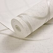 voordelige Behang-cool wallpapers structuurbehang muurschildering vlies 3d behang moderne print reliëf streep wandbekleding sticker film voor thuis woonkamer slaapkamer binnen tv achtergrond home decor 53*1000cm