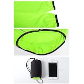 cheap Men&#039;s Jackets &amp; Gilets-Nuckily Men&#039;s Cycling Jacket Rain Jacket Packable Waterproof Windproof UV Protection Bike Jacket Windbreaker Mountain Bike MTB Road Bike Cycling City Bike Cycling Black White Yellow Bike Wear