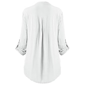 preiswerte Damen Arbeitsoberteile-Damen Hemd Spitzenhemd Tunika Hemdbluse elegant Urlaub Damen einfarbig Blumenspitze Häkel Langarm normale Oberteile Hemdkragen Party Casual Alltag Schwarz Weiß Wein Mintgrün