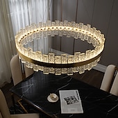 billige Lysekroner-ledet pendellampe 60 cm lantern desgin lysekrone metallmalte utførelser moderne 220-240v