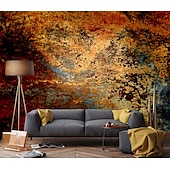 baratos Papel de Parede-mural papel de parede adesivo de parede cobrindo impressão descascar e colar autoadesivo nostálgico ferrugem ilustração art déco parede pvc / vinil decoração para casa