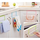 economico Stoccaggio cucina-organizer da cucina portasciugamani appendiabiti da bagno portaoggetti portatile ripiano appendiabiti per accessori da cucina