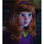 cheap Movie Character Wigs-Cosplay Wigs Blonde Brown Wavy Synthetic Hair Medium Length Wigs Women's Wigs For Party