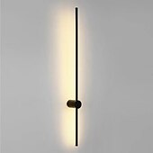 abordables Appliques murales LED-lightinthebox appliques murales LED simples appliques murales linéaires nordiques modernes appliques murales encastrées rotatives lumières de couloir LED dimmable salon chambre applique murale
