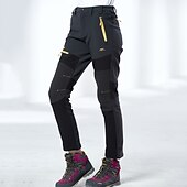 olcso Alsók-Női Planinarske hlače Fleece bélelt nadrág Télikabát Softshell nadrág Divat Tavasz Ősz Tél Külső Szigetelt Melegen tartani Gyapjú bélés Vízálló Nadrágok Alsók Rugalmas derék Cipzáras zseb Katonai