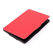 economico Custodie e cover per Kindle-Tavoletta Custodie cover Per Amazon Kindle Paperwhite 6&#039;&#039; 10° 2018 Con chiusura magnetica Protettivo per tutto il corpo A prova di sporco Tinta unita TPU