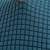 ieftine Husă scaun de birou-husă scaun de birou pentru computer burgundă elastică, rotativă, pentru scaun pentru jocuri, elastic, jacquard, negru, uni, culoare solidă, moale, durabil, lavabil