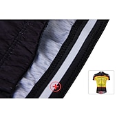 cheap Men&#039;s Jerseys-Men&#039;s Cycling Jersey Short Sleeve Bike Jersey Top with 3 Rear Pockets Mountain Bike MTB Road Bike Cycling Fast Dry Breathable Quick Dry Moisture Wicking Black Red Black Yellow Red Blue Graphic