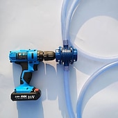 abordables Outillage à Main-Pompe à eau perceuse électrique à main auto-amorçante robuste pompe à bateau centrifuge pompe à eau haute pression