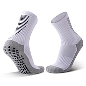 cheap Running Socks-Running Socks 1 Pair Men&#039;s Women&#039;s Ankle Socks Anti-Slip Breathable Quick Dry Moisture Wicking Gym Workout Basketball Running Jogging Soccer Sports Cotton Short orange Short light blue Short white