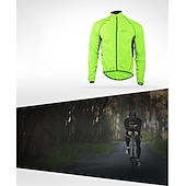 cheap Men&#039;s Jackets &amp; Gilets-Nuckily Men&#039;s Cycling Jacket Rain Jacket Packable Waterproof Windproof UV Protection Bike Jacket Windbreaker Mountain Bike MTB Road Bike Cycling City Bike Cycling Black White Yellow Bike Wear