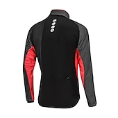 abordables Chaquetas y chalecos para hombre-Nuckily Hombre Chaqueta de Ciclismo Invierno Mantiene abrigado Alta visibilidad Resistente al Viento Transpirable Bicicleta Chaqueta Chándal MTB Bicicleta Montaña Ciclismo Carretera Ciclismo urbano