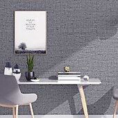cheap Wallpaper-Wallpaper Self-adhesive Solid Color Wall Fabrics  Non Woven for Home Decoration Waterproof Material Home Decor 53x300cm
