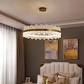 billige Lysekroner-ledet pendellampe 60 cm lantern desgin lysekrone metallmalte utførelser moderne 220-240v