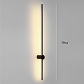 abordables Appliques murales LED-lightinthebox appliques murales LED simples appliques murales linéaires nordiques modernes appliques murales encastrées rotatives lumières de couloir LED dimmable salon chambre applique murale