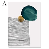 levne Geometrické tisky-nástěnné umění plátno plakát malba umělecká díla obrázek abstraktní bytové dekorace výzdoba srolované plátno bez rámu nezarámované nenatažené