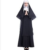 ieftine Costume de dans-Costum de Dans Rochie Solid Pentru femei Halloween Performanță Manșon Lung Poliester