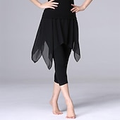 cheap Practice Wear-Activewear Skirts Pure Color Splicing Women&#039;s Training Performance Natural Modal