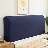 cheap Bedding Accessories-Bed Headboard Cover for Bedroom Decoration Stretch Bed Headboard Slipcover Covers, Dust proof Protector Cover for Upholstered Headboard ,Sage Green