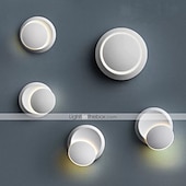 ieftine Lumini LED de Perete-lightinthebox aplice moderne cu led mat aplice de perete sufragerie dormitor birou lumina de perete din aliaj de aluminiu ip44 220-240v 5 w