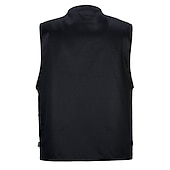 billiga Gilets-herr vandringsväst / gilet fiskeväst utomhus lätt, andas, slitstyrka, flera fickor, resor, last, safari, väst, topp, enkel, skjutreglage, camping, jakt, fiske, svart, röd, grön, khaki