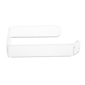 preiswerte Toilettenpapierhalter-Acryl-Toilettenpapierhalter, selbstklebender Taschentuchhalter, Wandmontage, Badezimmer, Küchenrollenhaken, moderner schwarzer Aufhänger