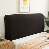cheap Bedding Accessories-Bed Headboard Cover for Bedroom Decoration Stretch Bed Headboard Slipcover Covers, Dust proof Protector Cover for Upholstered Headboard ,Sage Green