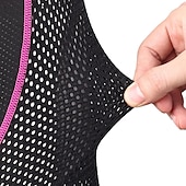 お買い得  ウィメンズパンツ・ショーツ・スカート-女性用 サイクリング下着 3Dパッド入りショーツ バイク ショートパンツ MTBショーツ マウンテンサイクリング ロードバイク スポーツ 3Dパッド 速乾性 高通気性 吸汗性 ピンク レッド ポリエステル スパンデックス 衣類 サイクルウェア / 伸縮性あり / アスレイジャー