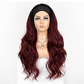 economico Parrucche trendy sintetiche-parrucche per capelli ricci con cuticola completa parrucche per capelli con fascia elastica indossabile per capelli umani